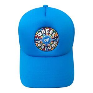 Wheel Of Fortune Mesh Snapback Cap Trucker Foam Embroidered Logo Baseball Hat